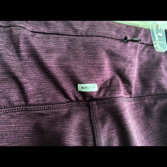 MONDETTA V Skinny Yoga Leggings High Waste Medium - Picture 4 of 5